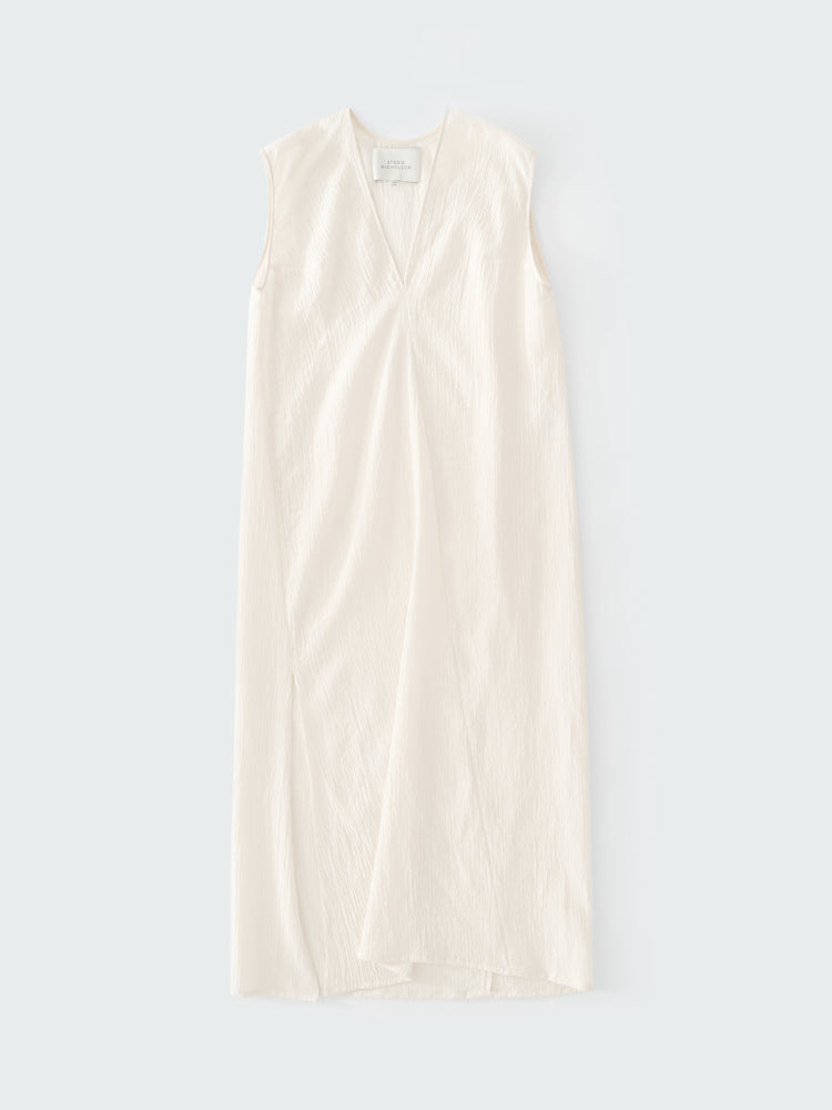 LISE DRESS IN MILK