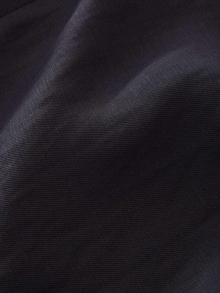 LISE LINEN DRESS IN DARKEST NAVY