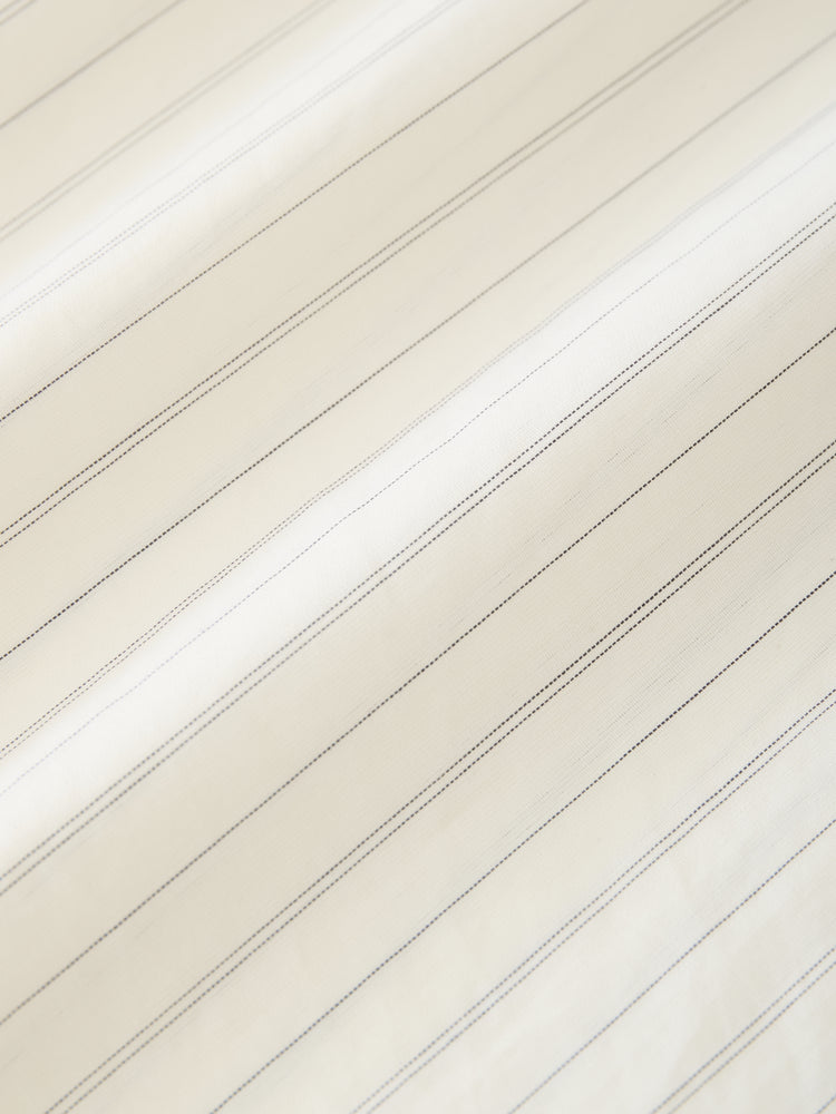 LOCHE SHIRT IN ECRU / BLACK STRIPE