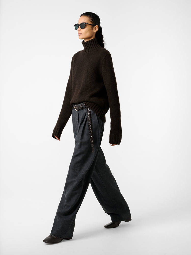 LORIS KNIT IN ESPRESSO BROWN