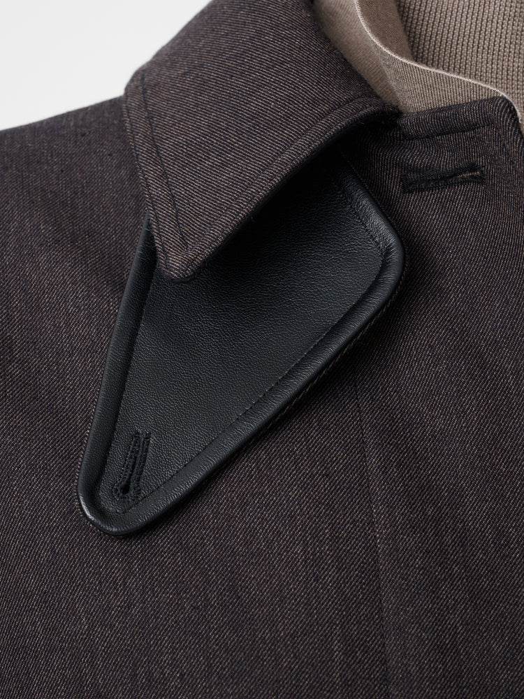 LURIE JACKET IN BROWN MARL