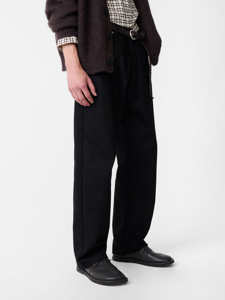 MARYLEBONE DENIM PANT IN BLACK