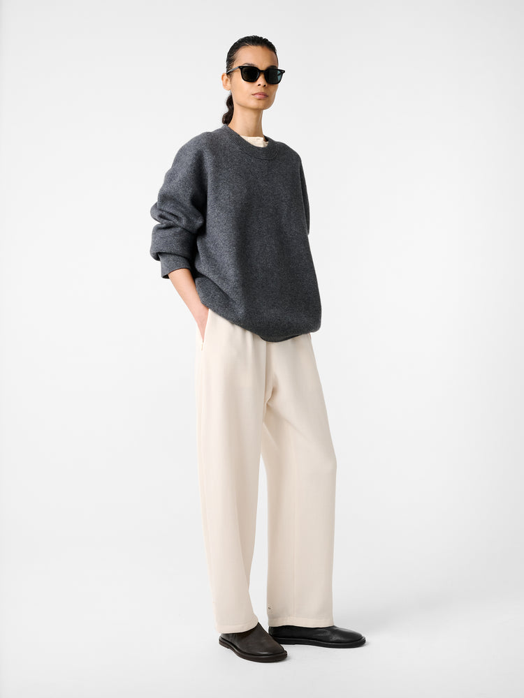 MORAY KNIT IN CHARCOAL MARL