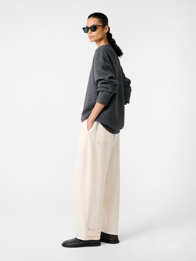 MORAY KNIT IN CHARCOAL MARL