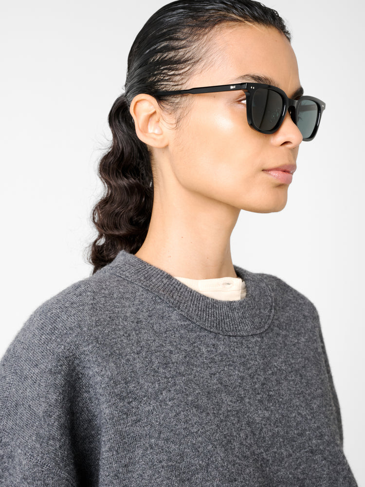 MORAY KNIT IN CHARCOAL MARL