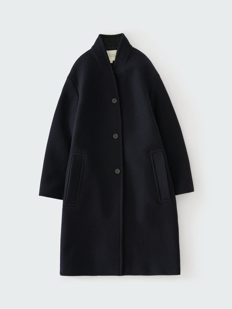 MORRO COAT IN DARK NAVY