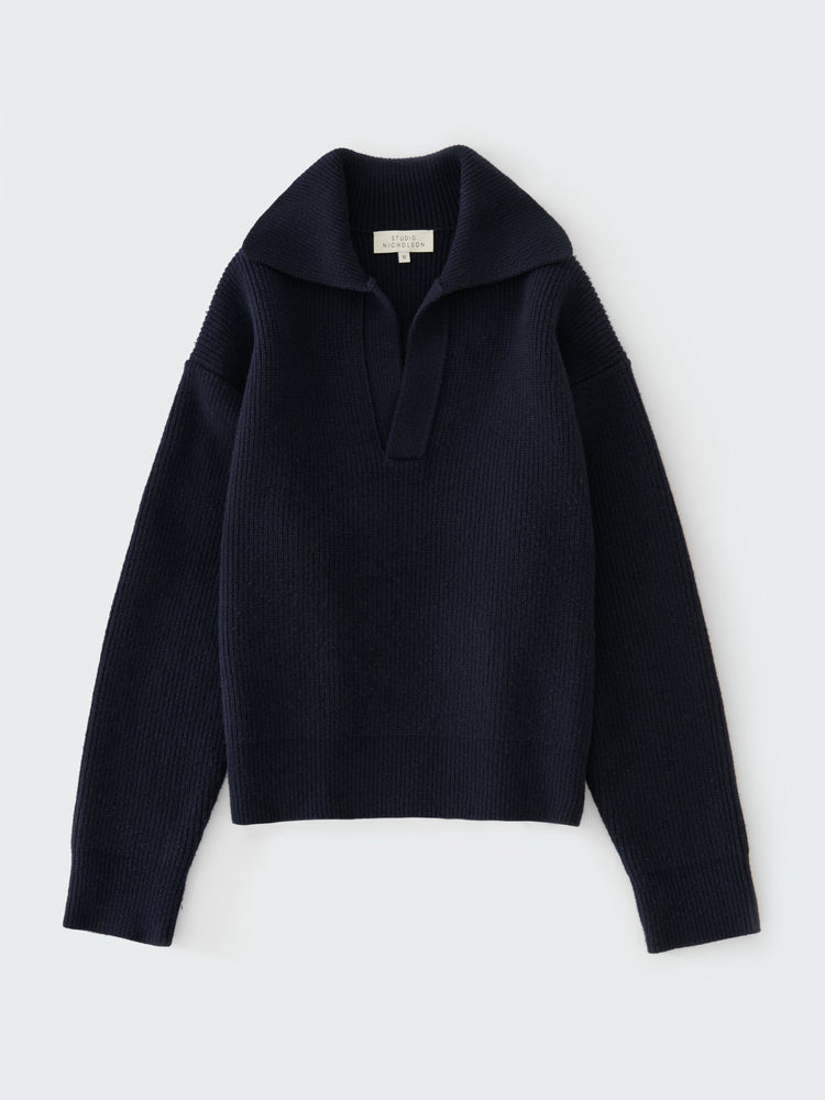 NASH KNIT IN DARKEST NAVY