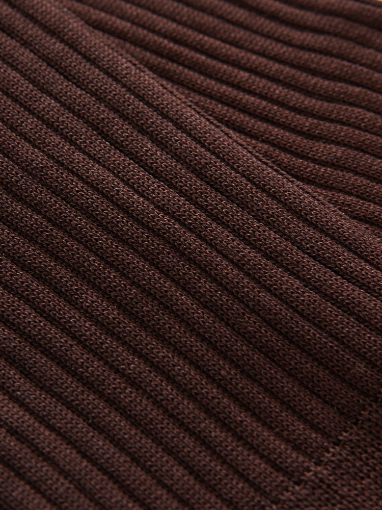 NEFFI SOCKS IN CHOCOLATE