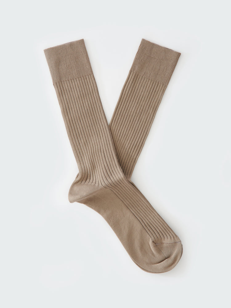 NEFFI SOCKS IN TAUPE
