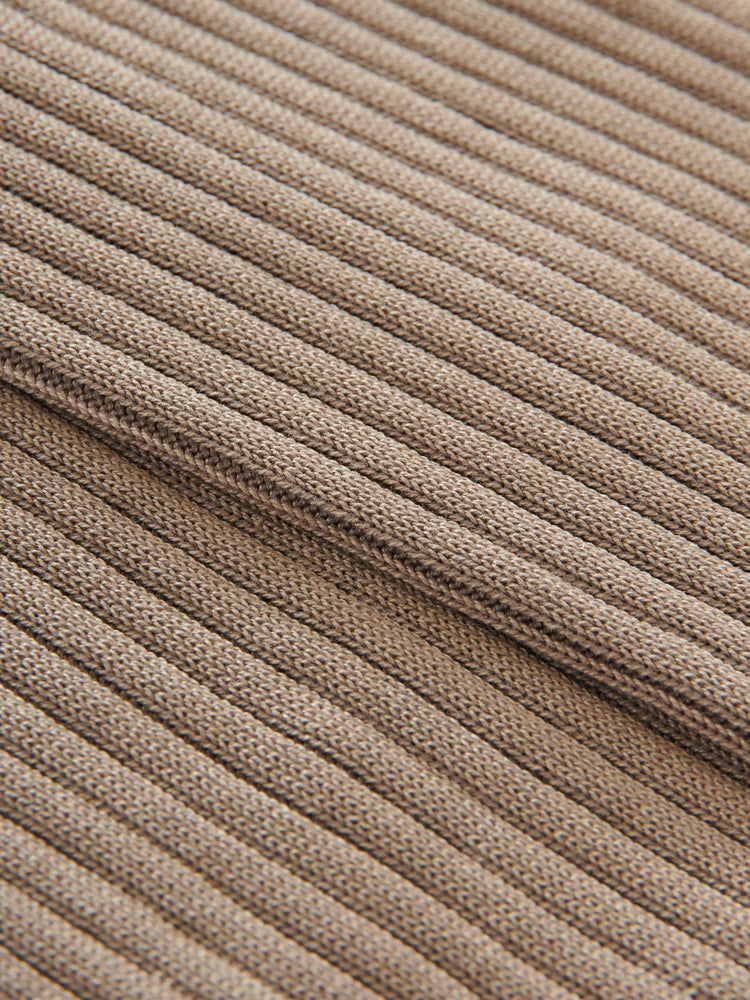 NEFFI SOCKS IN TAUPE