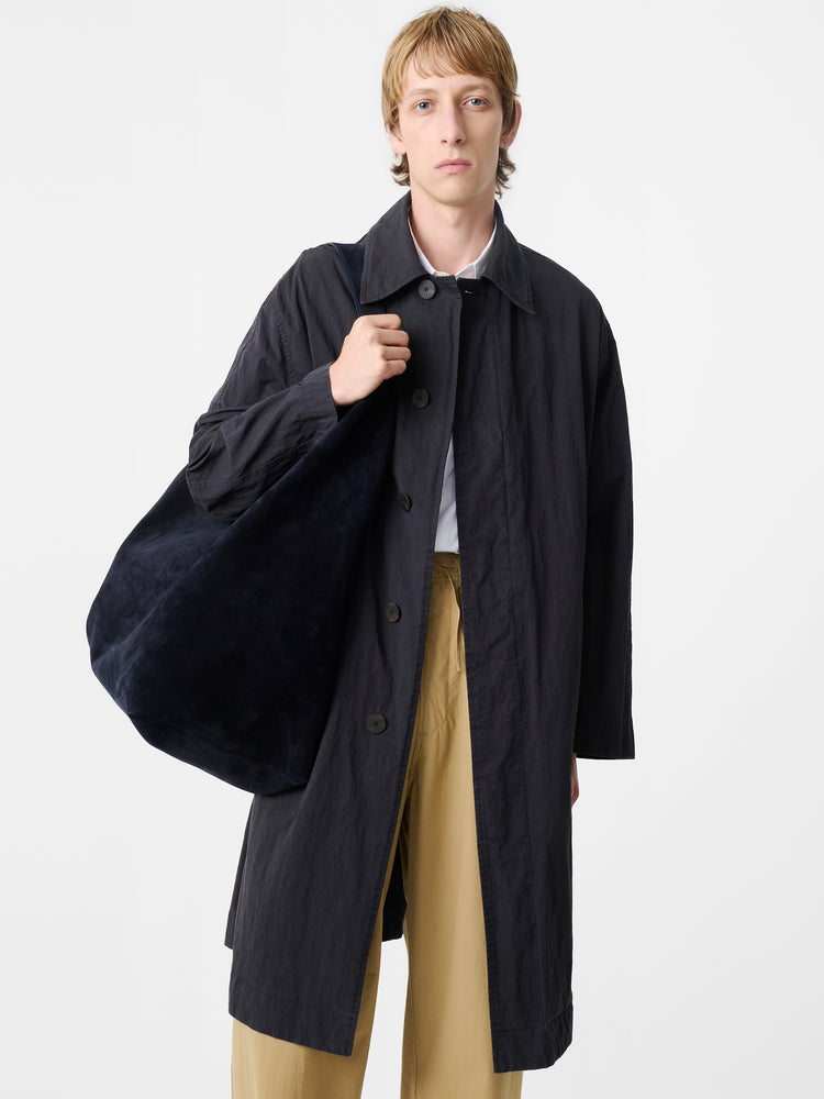 NEVIS COAT IN DARK NAVY