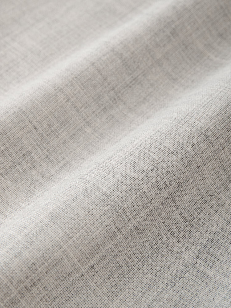 NOAM TROPICAL WOOL PANT IN ICE MELANGE