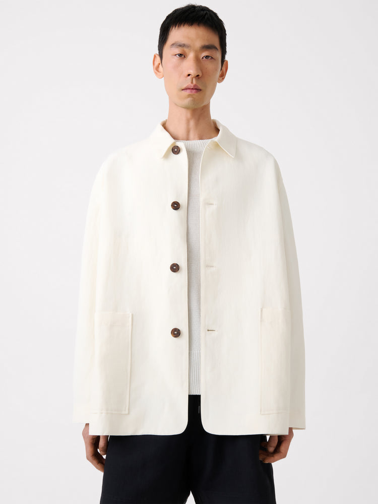 NOPI JACKET IN PARCHMENT