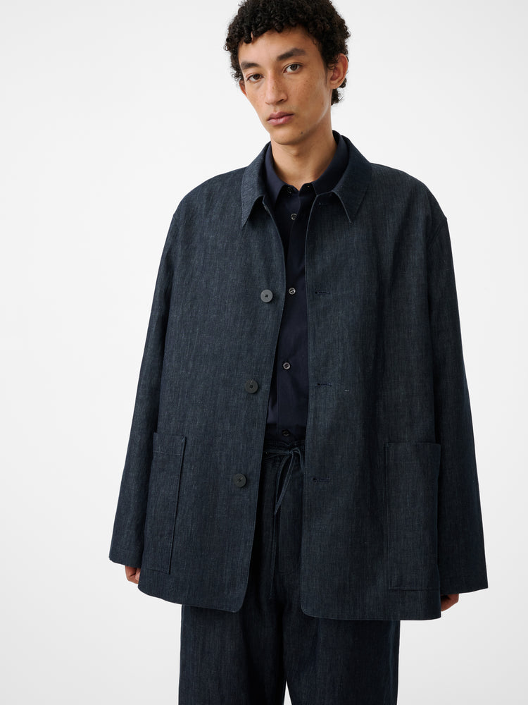 NOPI JACKET IN INDIGO