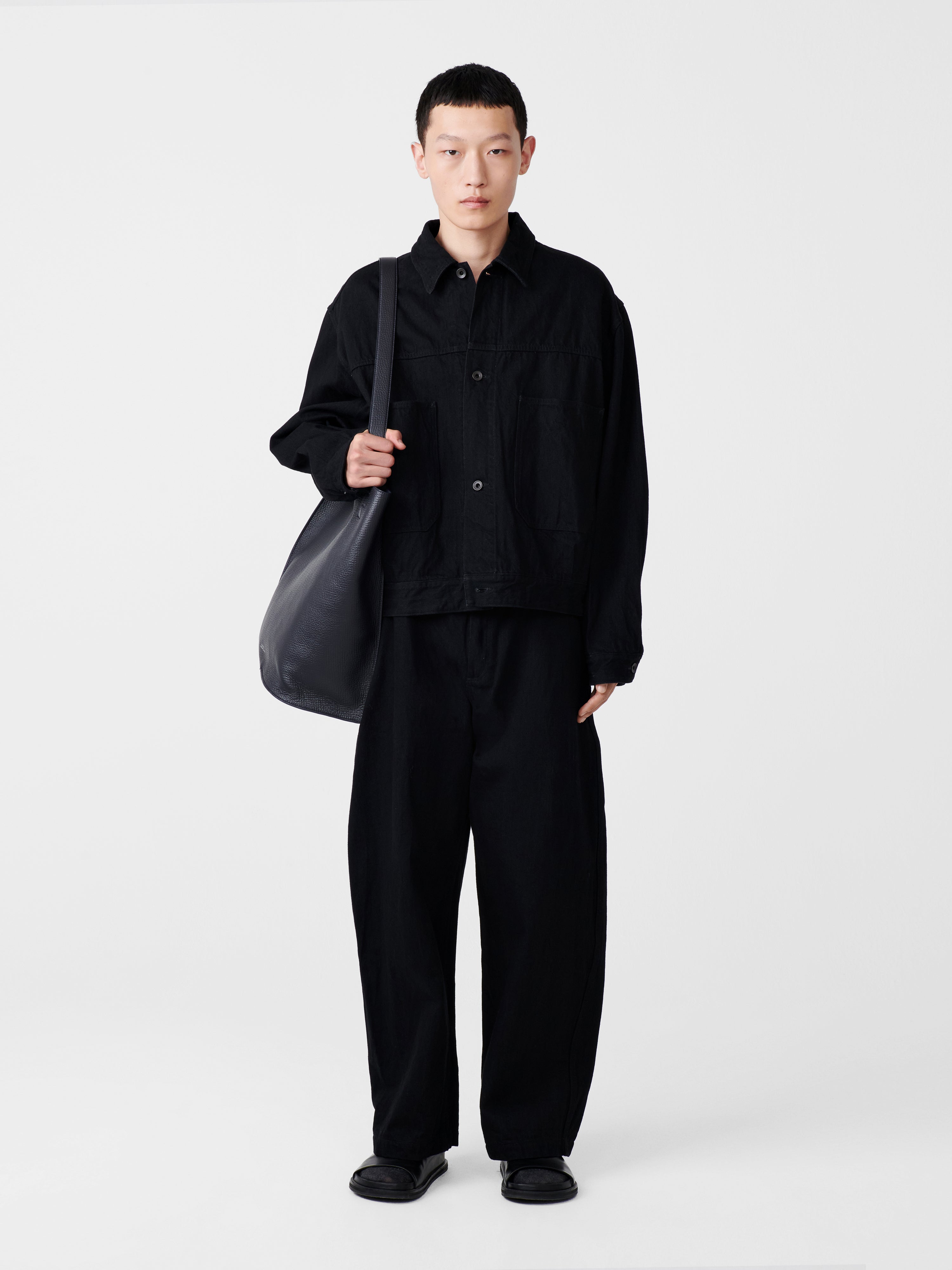 【値下げ/定価約6万】STUDIO NICHOLSON /XL/ブラック STUDIO NICHOLSON（スタジオ ニコルソン）通販 - HAPPY PLUS STORE