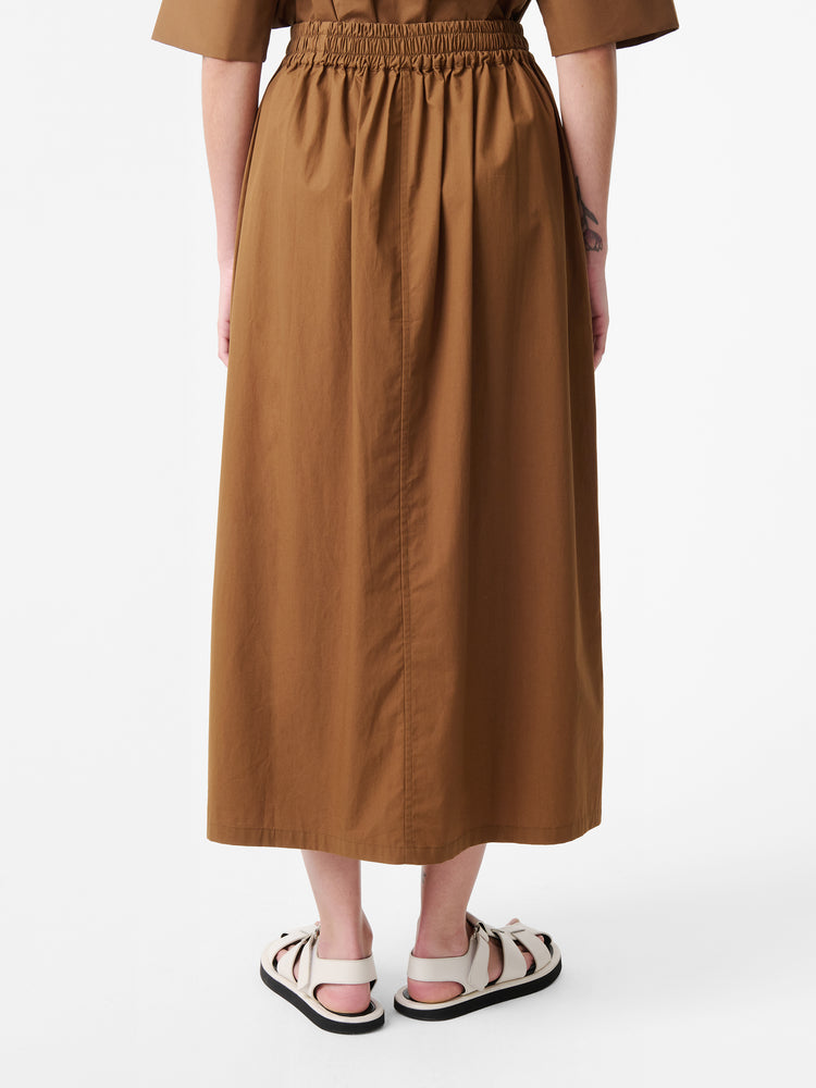 OATES SKIRT IN ALMOND