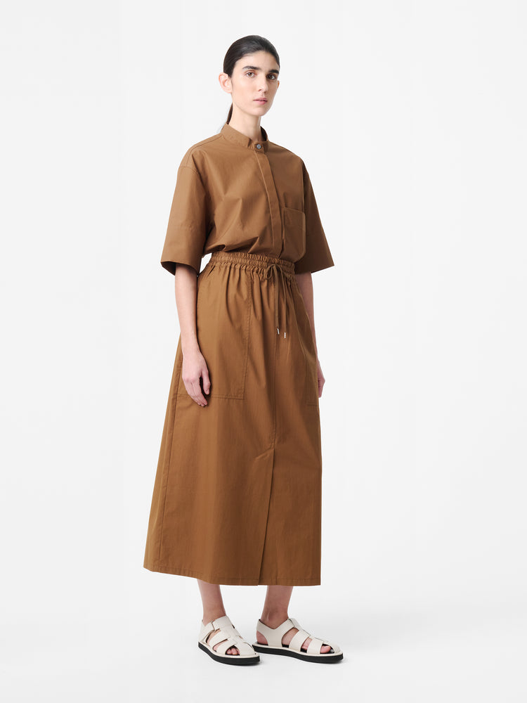 OATES SKIRT IN ALMOND