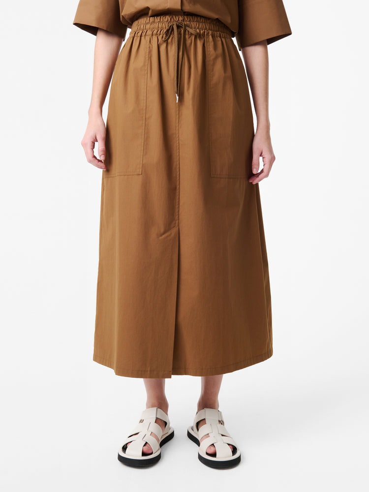 OATES SKIRT IN ALMOND