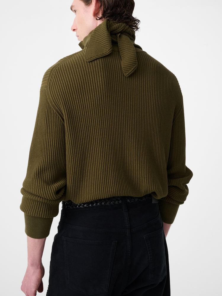 ORAN KNIT IN OLIVE