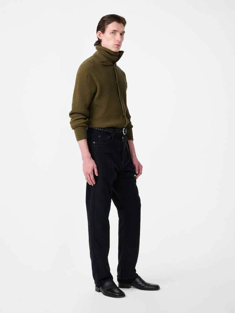 ORAN KNIT IN OLIVE
