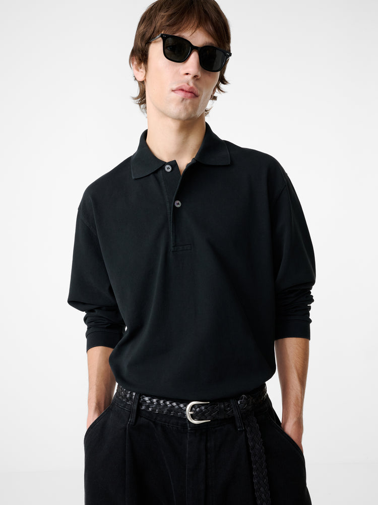 OZERO JERSEY IN WASHED BLACK