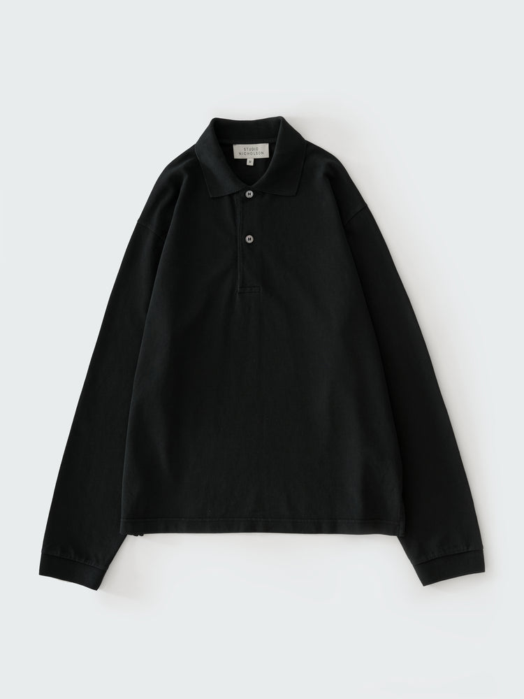 OZERO JERSEY IN WASHED BLACK