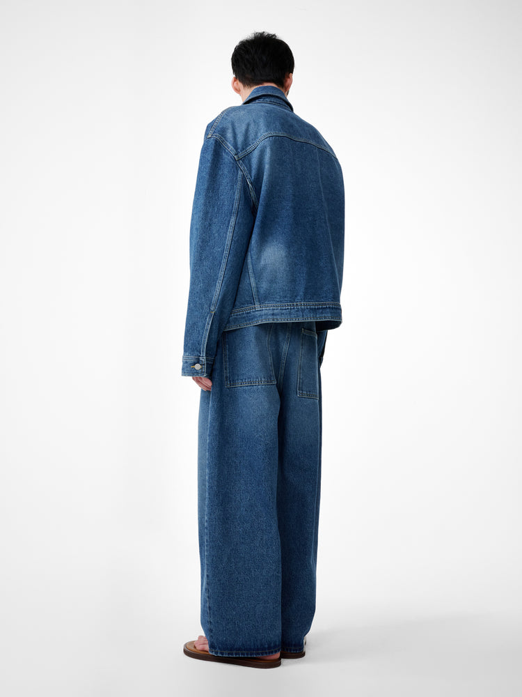 PAOLO DENIM PANT IN WORN WASH INDIGO