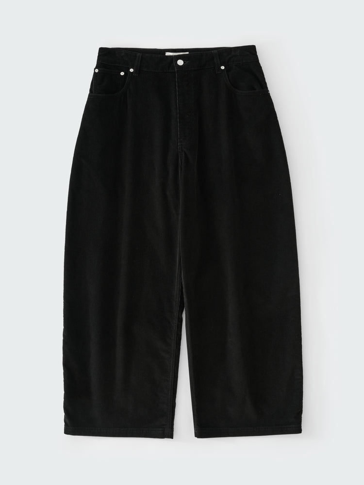 PAOLO CORDUROY PANT IN BLACK