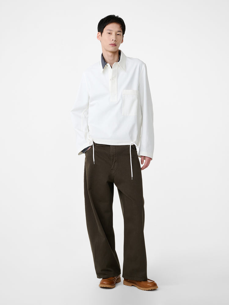 PAOLO DENIM PANT IN PEAT
