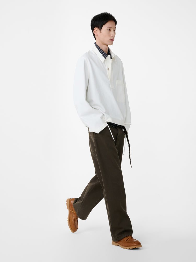 PAOLO DENIM PANT IN PEAT