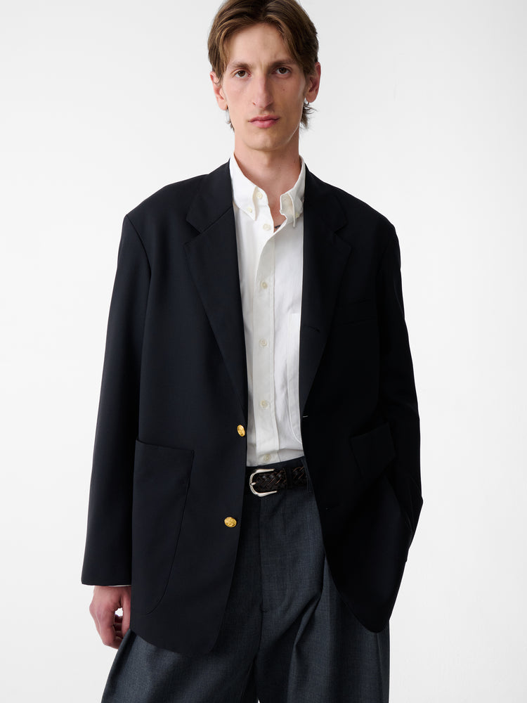SN X BEAMS PLUS PAUL BLAZER IN DARKEST NAVY
