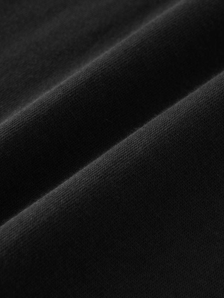 PIU LOGO T-SHIRT IN BLACK