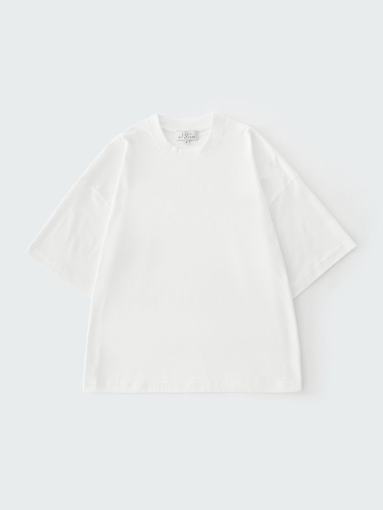 PIU LOGO T-SHIRT IN OFF WHITE
