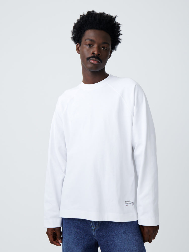 PLATT T-SHIRT IN WHITE