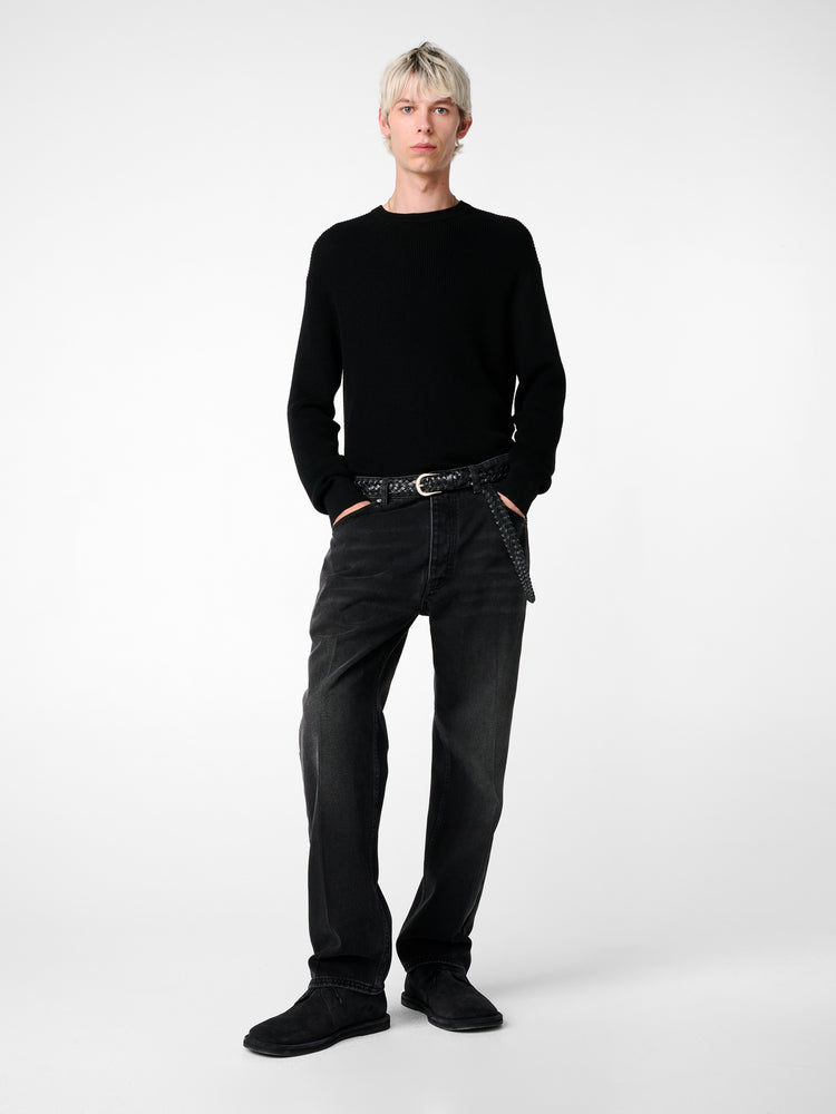 SN X AARON LEVINE PORTLAND KNIT IN BLACK