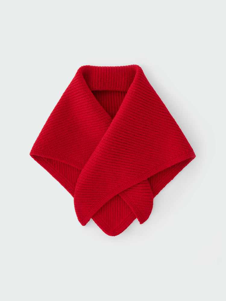 PYTHAGORAS SCARF IN CRIMSON