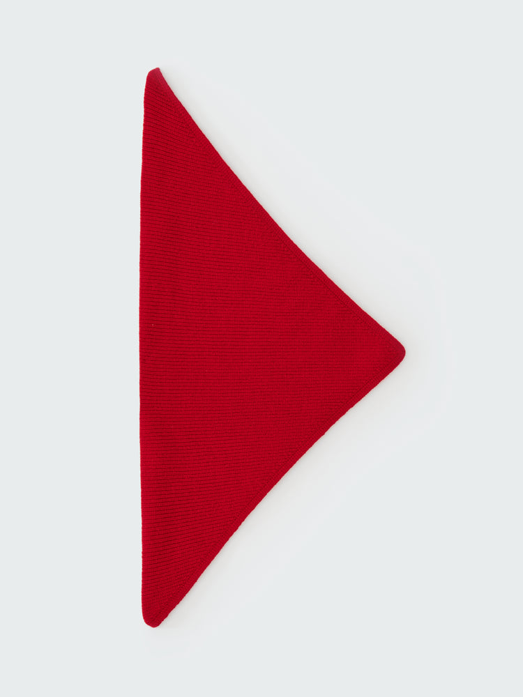 PYTHAGORAS SCARF IN CRIMSON
