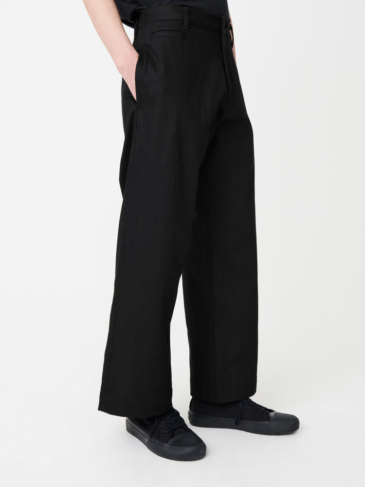 PYAD DENIM PANT IN BLACK