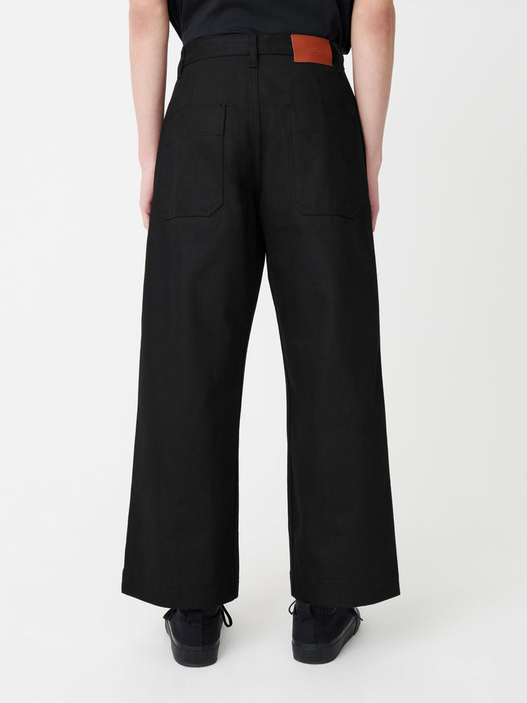 PYAD DENIM PANT IN BLACK