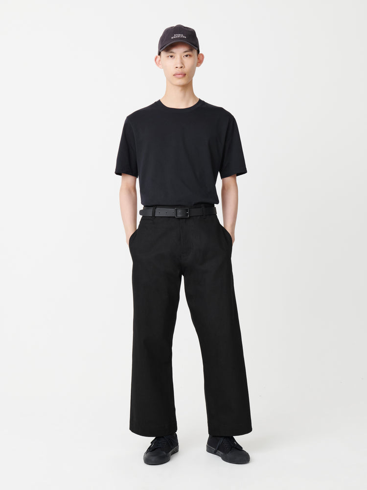 PYAD DENIM PANT IN BLACK