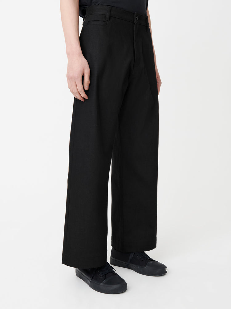 PYAD DENIM PANT IN BLACK