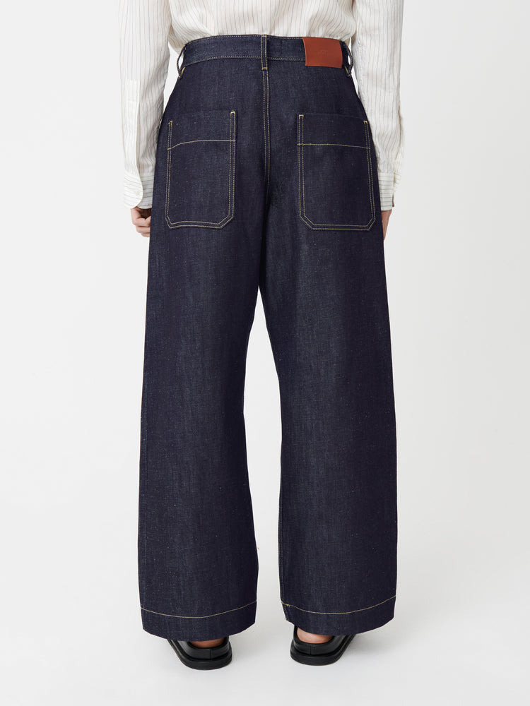 PYAD DENIM PANT IN INDIGO