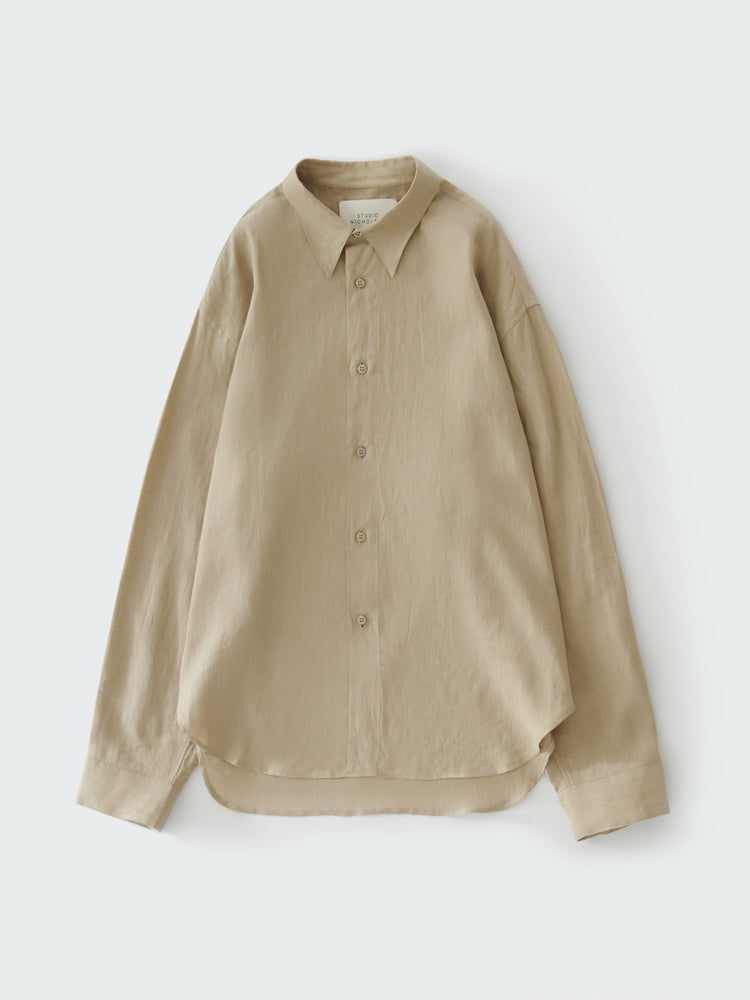 RAFE LINEN SHIRT IN SAND