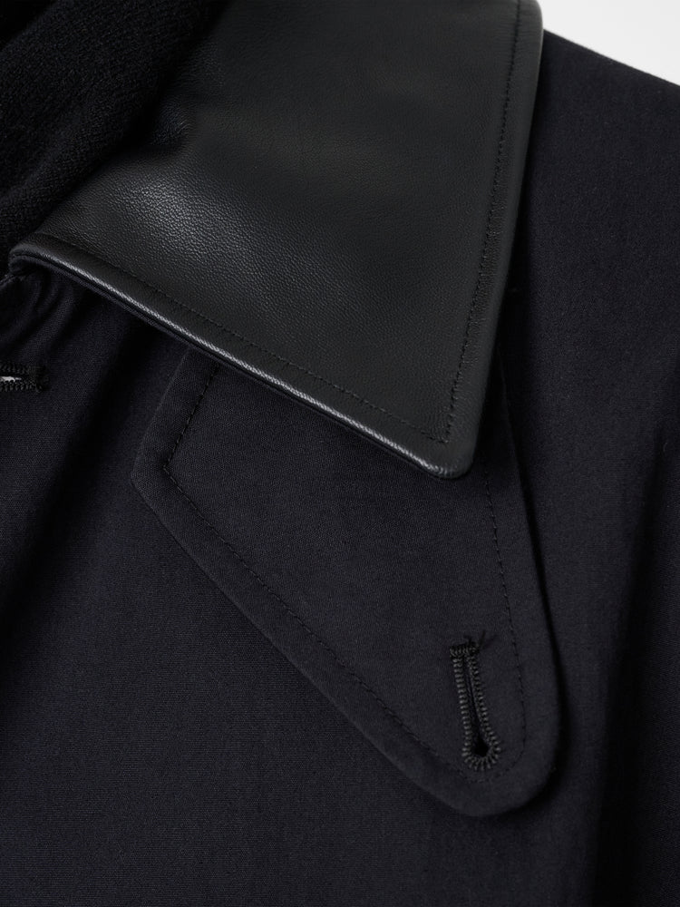 REVERE TRENCH COAT IN DARKEST NAVY