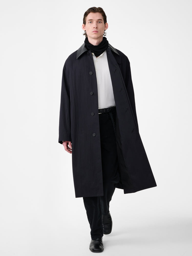 REVERE TRENCH COAT IN DARKEST NAVY