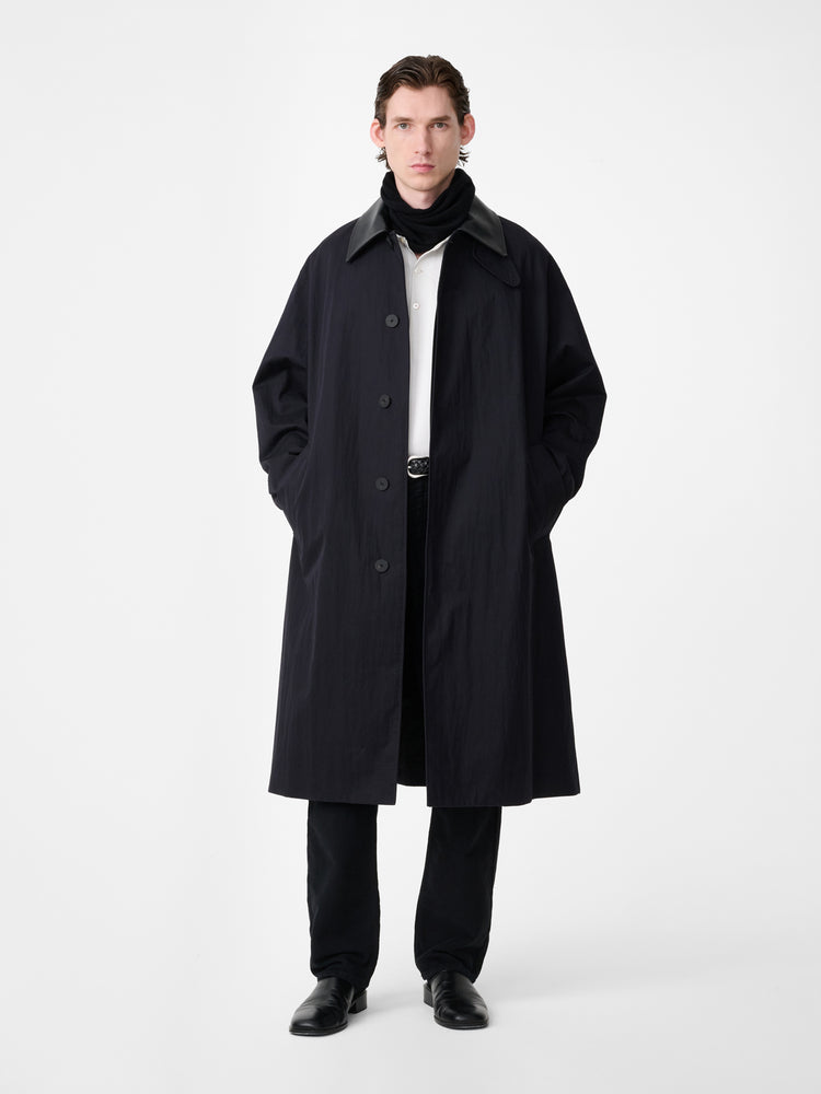 REVERE TRENCH COAT IN DARKEST NAVY