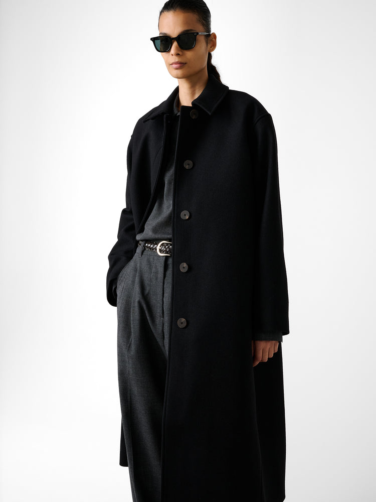 RIA COAT IN BLACK