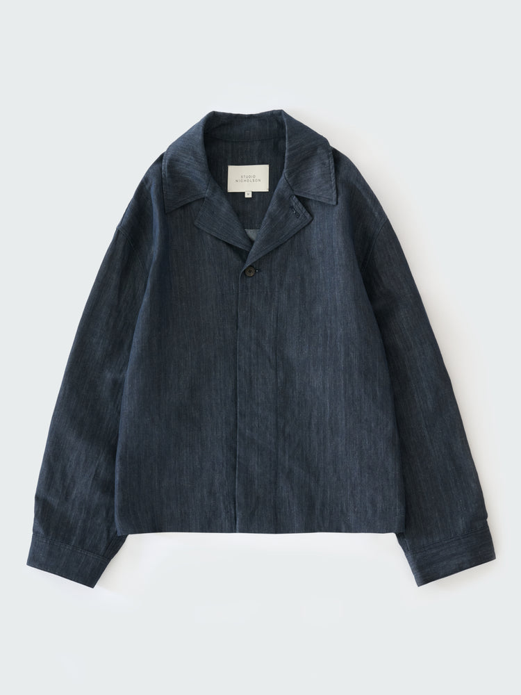 RICK JACKET IN INDIGO