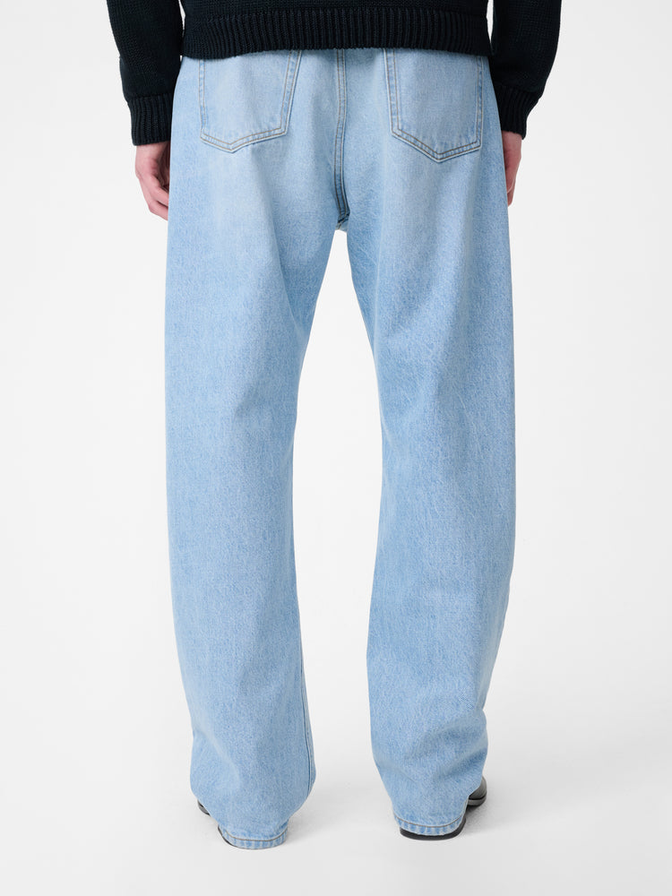 RISO DENM PANT BLEACHED WASH