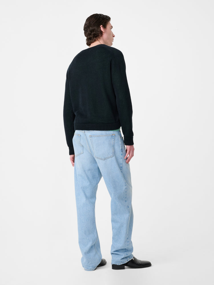 RISO DENM PANT BLEACHED WASH
